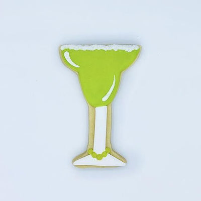 Custom decorated margarita sugar cookie by Southern Home Bakery in Orlando, Florida
