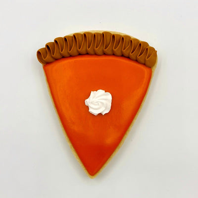 Custom Pumpkin Pie Slice Sugar Cookie Orlando
