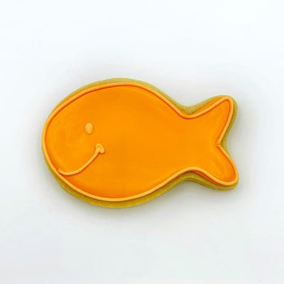 Custom, hand-decorated Goldfish sugar cookie from Southern Home Bakery in Orlando, Florida