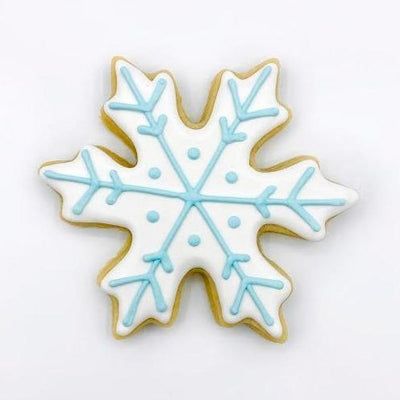 Custom Snowflake decorated sugar cookie from Southern Home Bakery in Orlando, Florida