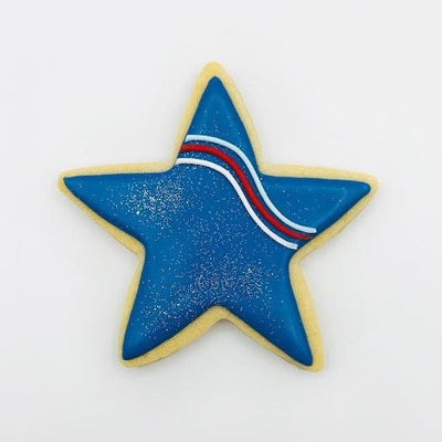 Star decorated sugar cookie from Southern Home Bakery in Orlando, Florida