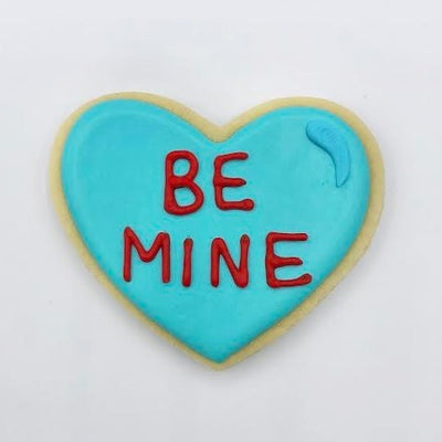 Custom Conversation Heart decorated sugar cookie from Southern Home Bakery in Orlando, Florida