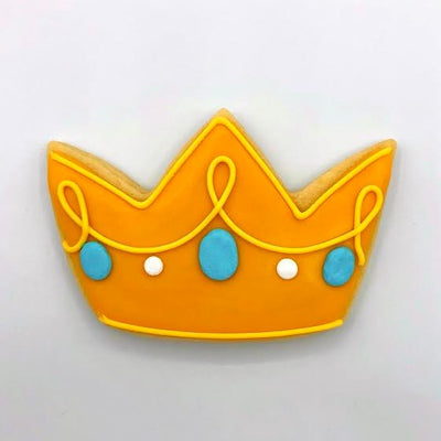 Crown decorated sugar cookie from Southern Home Bakery in Orlando, Florida