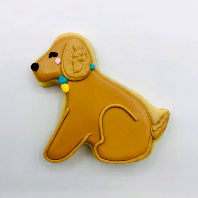 Custom Dog decorated sugar cookie from Southern Home Bakery in Orlando, Florida