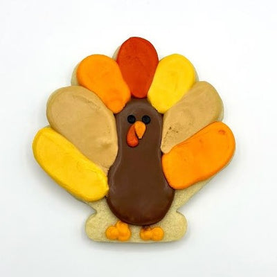 Flower Turkey decorated sugar cookie Southern Home Bakery Orlando