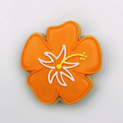 Hibiscus Decorated Sugar Cookie from Southern Home Bakery in Orlando, Florida