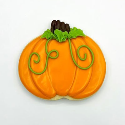 Pumpkin decorated sugar cookie Southern Home Bakery Orlando